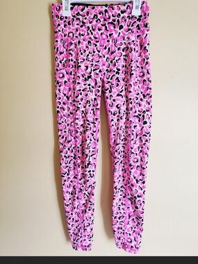 Lilly Pulitzer Pink Leopard-Print Leggings